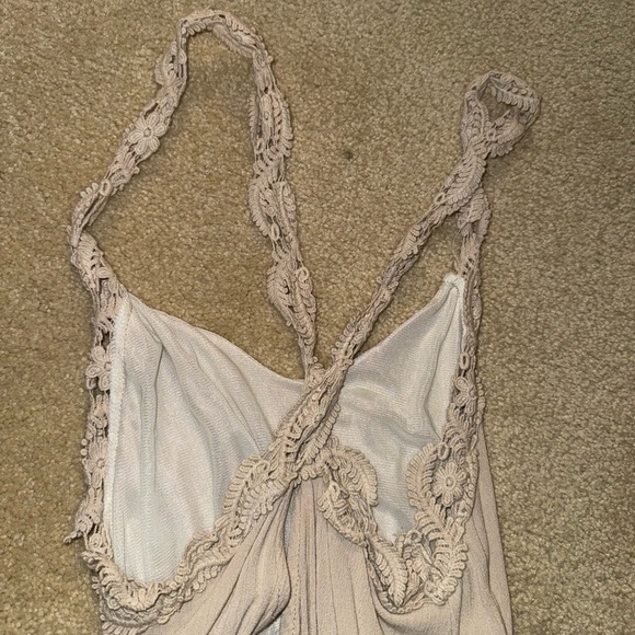 Audrey Cream Lace Accent Apparel - Picture 4 of 6